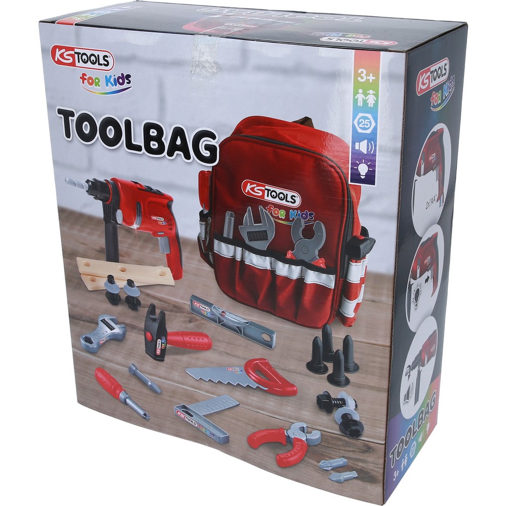 KS TOOLS Werkzeug-Satz mit Rucksack für