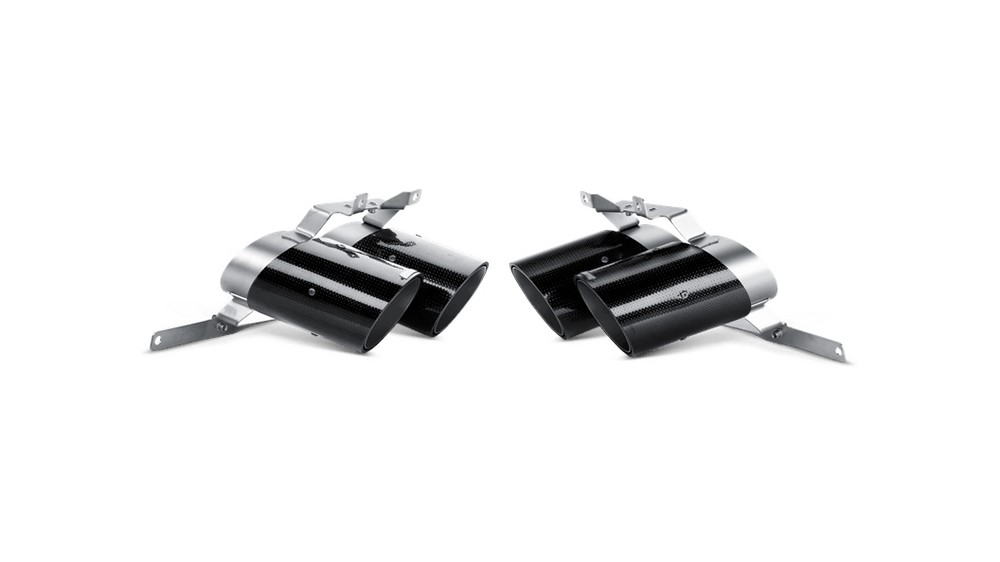 AKRAPOVIC Endrohr-Set (Carbon)