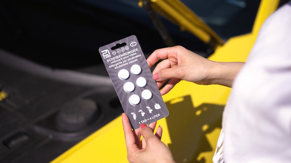 21 pastiglie concentrate per liquido lavavetri Cars