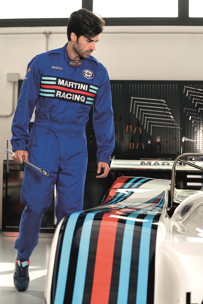 MARTINI RACING -SPARCO Mechaniker Overall Replica