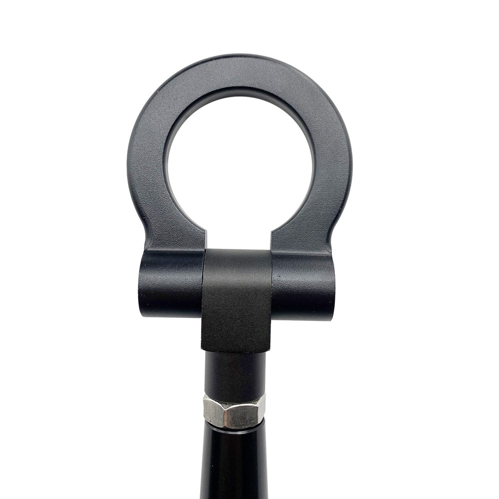 Crochet de remorquage SIMONI RACING en aluminium noir Crochet de remorquage SIMONI RACING en aluminium noir