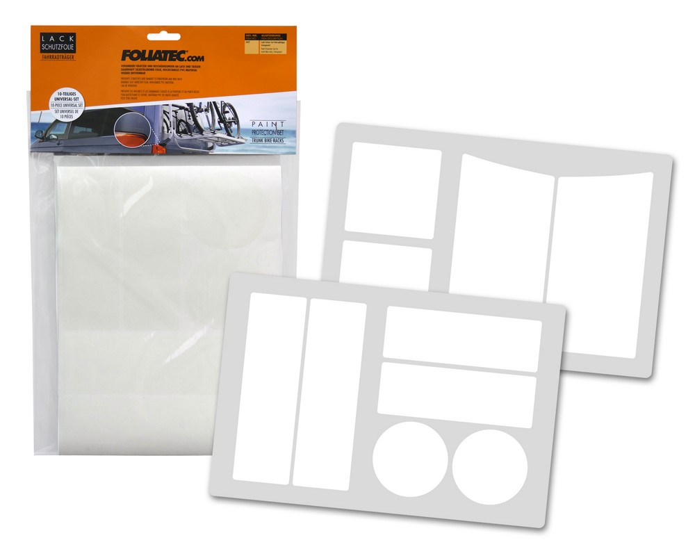Set di protezione per vernice per portabiciclette FOLIATEC