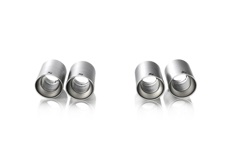 AKRAPOVIC Endrohr Set (Titan)