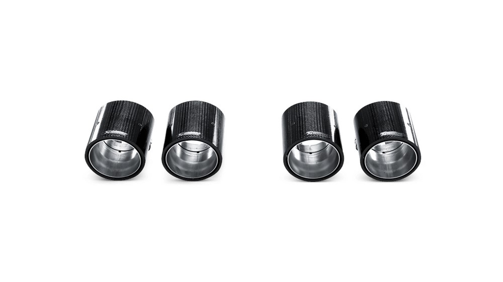 AKRAPOVIC Endrohr Set (Carbon)