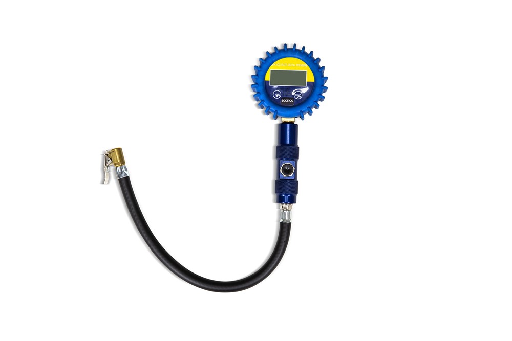 SPARCO Pneudruck Manometer Profi Digital