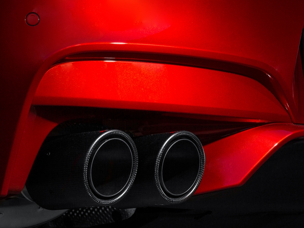 AKRAPOVIC Endrohre Carbon 4x 100mm AKRAPOVIC Endrohre Carbon 4x 100mm