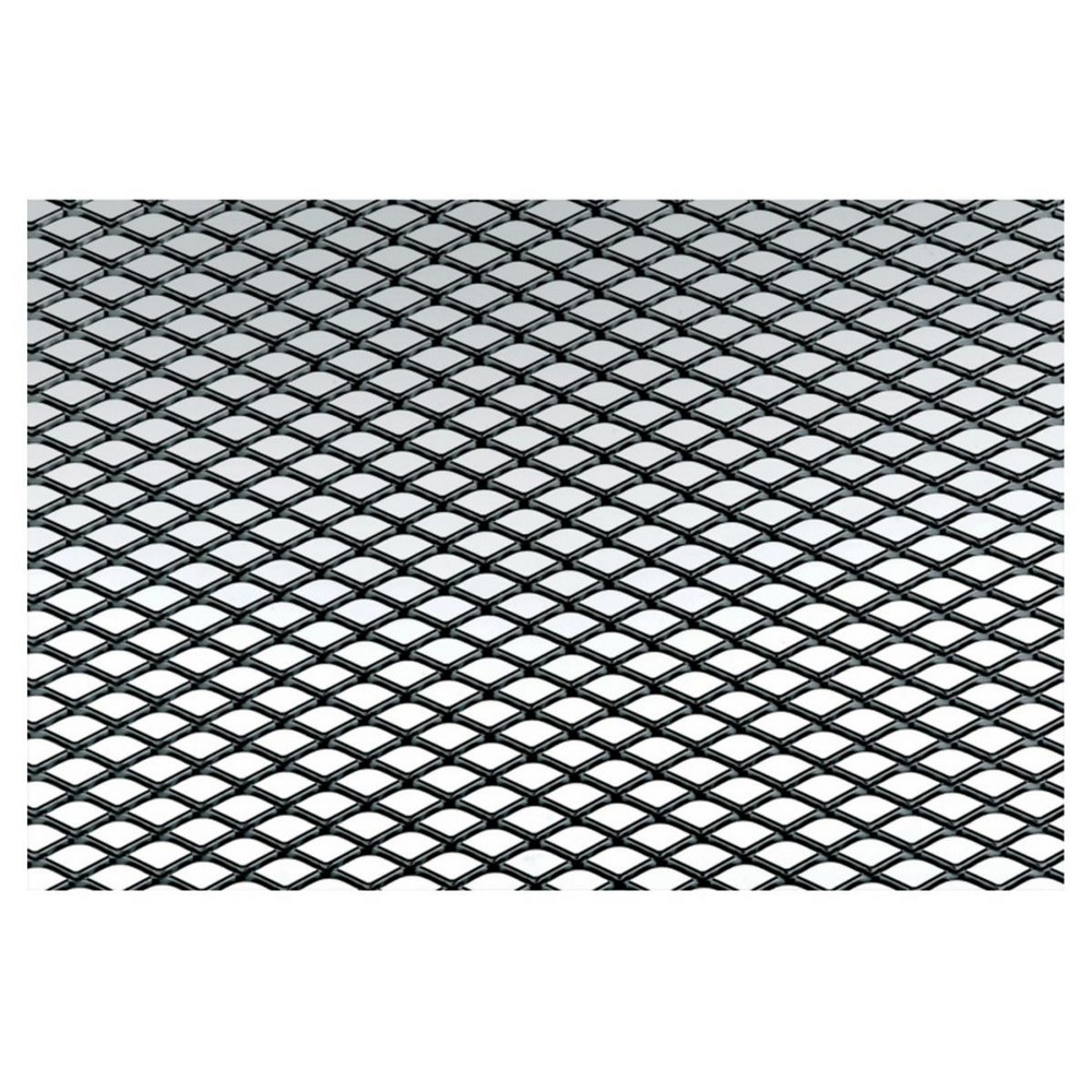SIMONI RACING Streckgitter Alu-Schwarz 125x20cm SIMONI RACING Streckgitter Alu-Schwarz 125x20cm