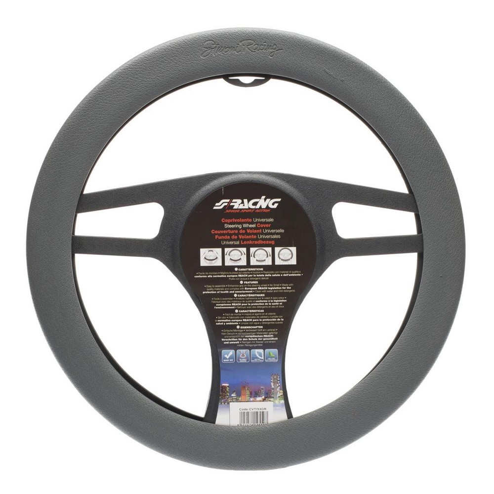 Housse de volant SIMONI RACING Soft Sil Grey