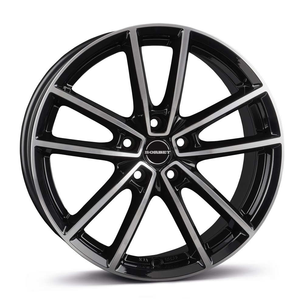 Borbet W 80840 nero lucido KBA 52922 Borbet W 80840 nero lucido KBA 52922