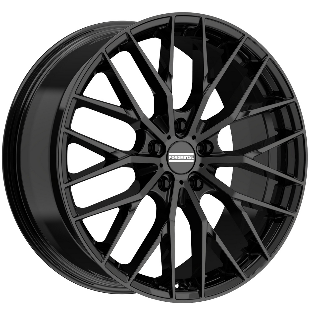Fondmetal Makhai Felge Black Glossy KBA 53141