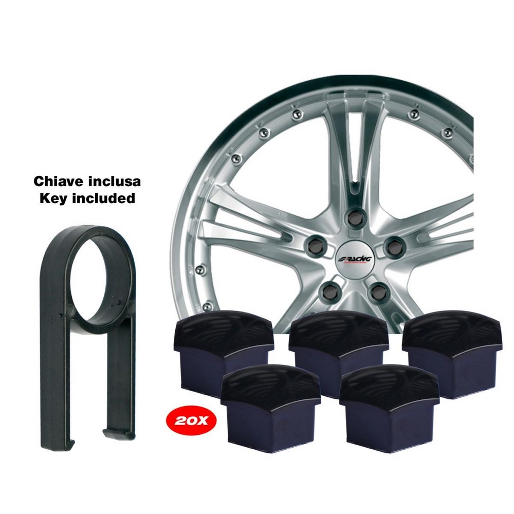 SIMONI RACING 21 Abdeckkappen für Radschrauben SIMONI RACING 21 Abdeckkappen für Radschrauben