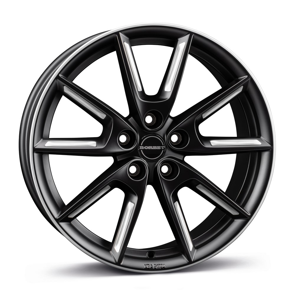 Borbet LX19 80940 argento opaco, codice KBA 54465