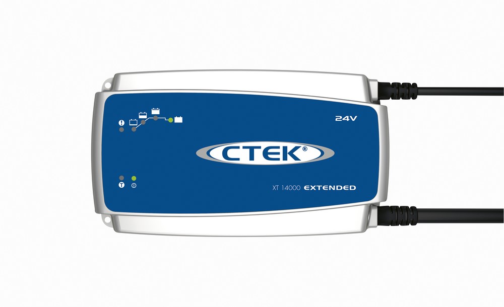 Caricabatterie CTEK XT 14000 da 24 V con cavo da 6 m Caricabatterie CTEK XT 14000 da 24 V con cavo da 6 m