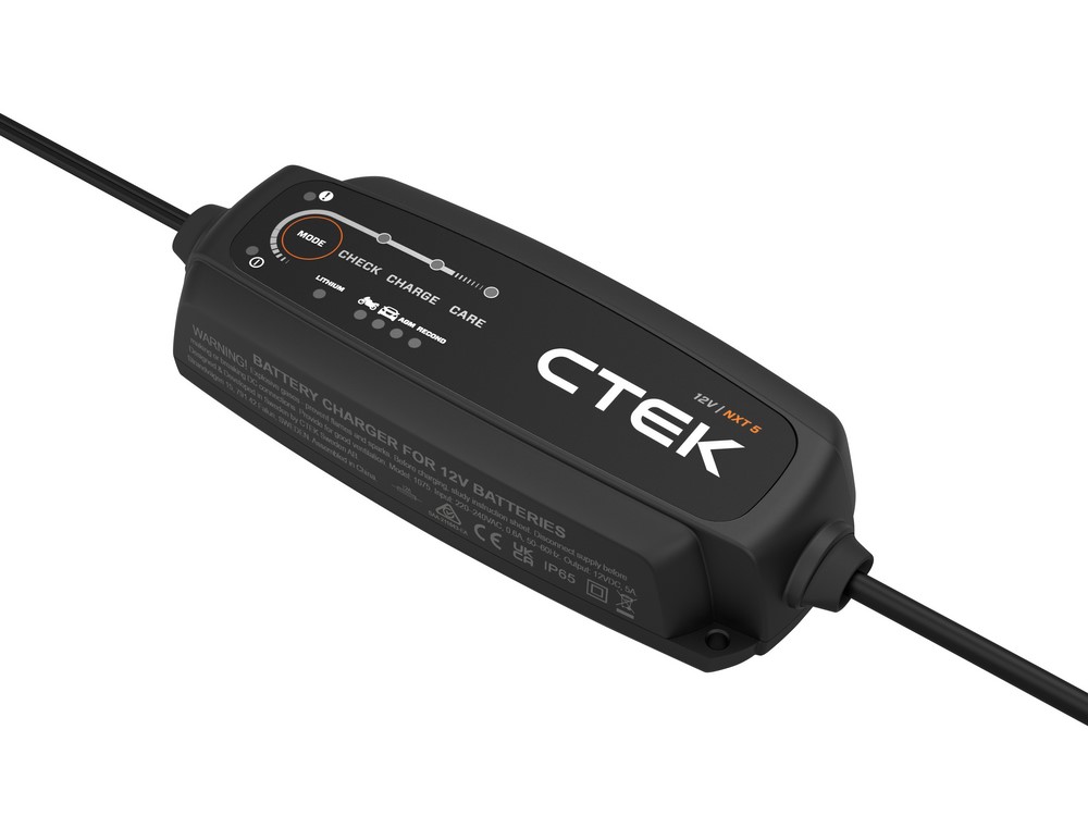 CTEK NXT 5, 12V Batterieladegerät inkl. Lithium CTEK NXT 5, 12V Batterieladegerät inkl. Lithium
