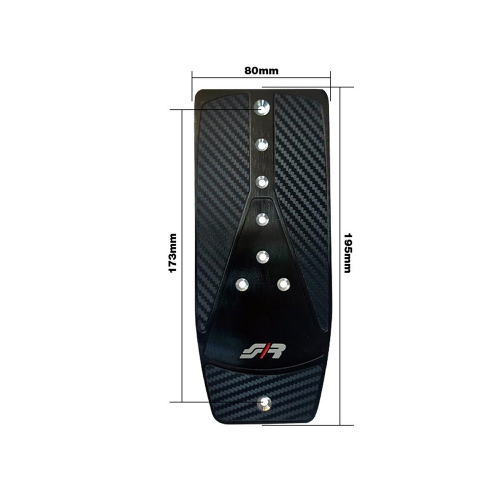 SIMONI RACING Universal Fussstütze Carbon Look SIMONI RACING Universal Fussstütze Carbon Look