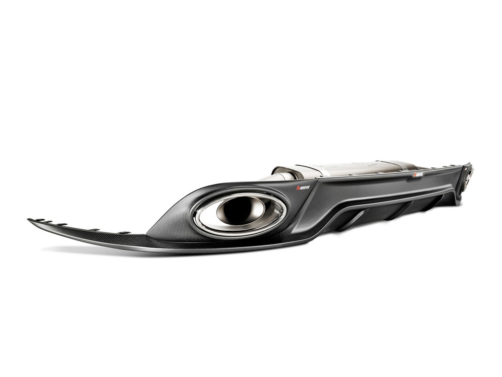 AKRAPOVIČ Heckdiffusor Carbon Matt(ABE)