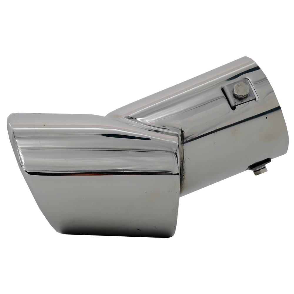 SIMONI RACING Endrohrblende 116x86mm oval chrom