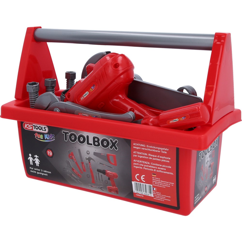 KS TOOLS Cassetta degli attrezzi per bambini