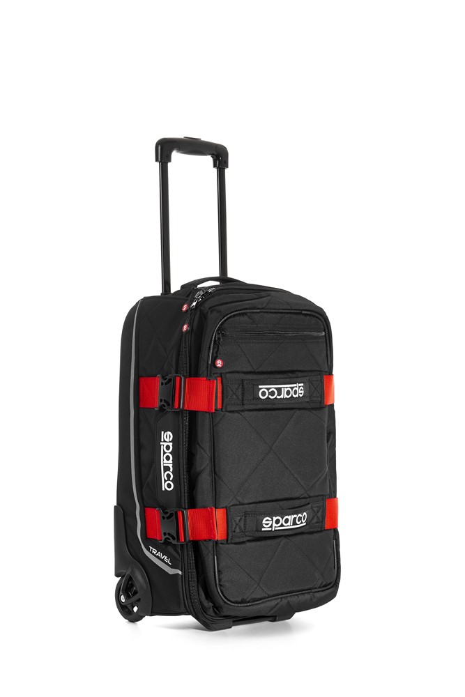 SPARCO Reisekoffer / Trolley Travel schwarz-rot SPARCO Reisekoffer / Trolley Travel schwarz-rot