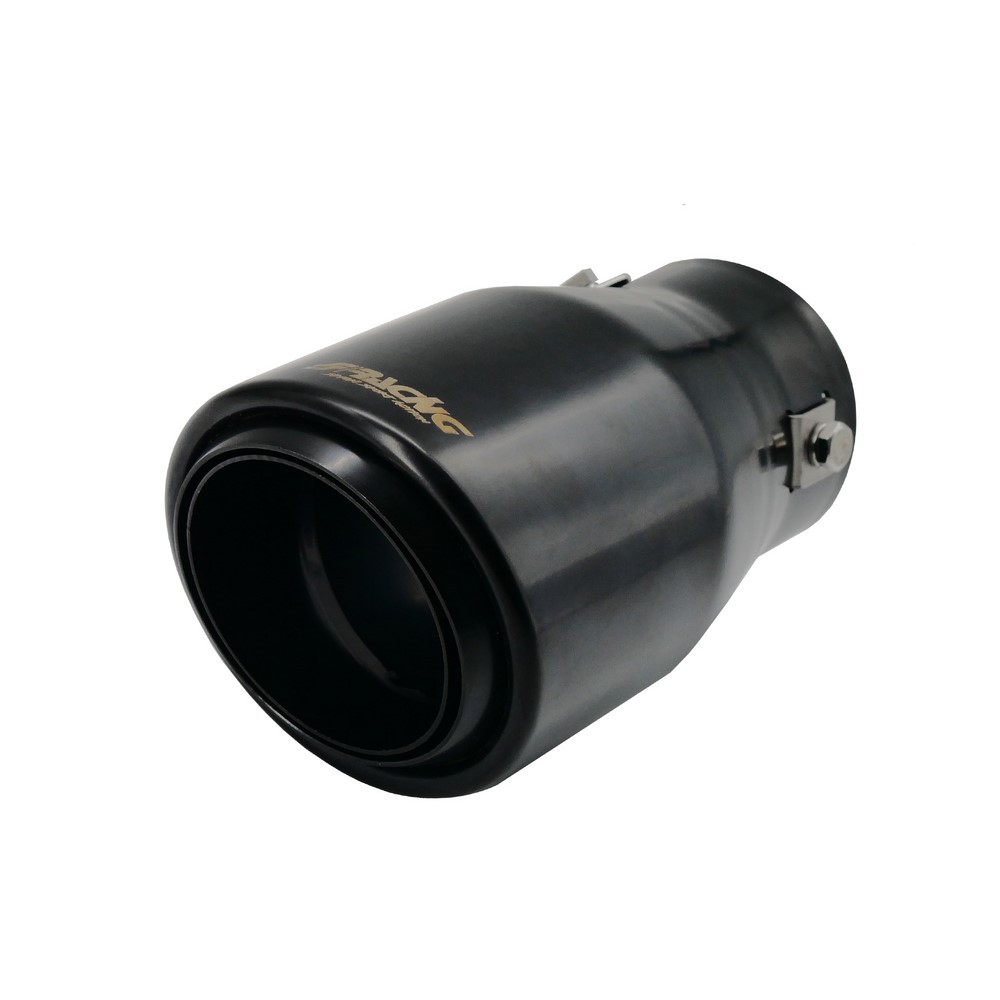 SIMONI RACING Endrohrblende 90mm Rund Schwarz SIMONI RACING Endrohrblende 90mm Rund Schwarz