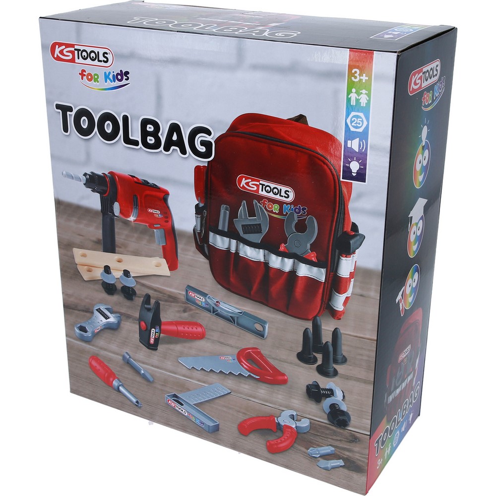 KS TOOLS Werkzeug-Satz mit Rucksack für