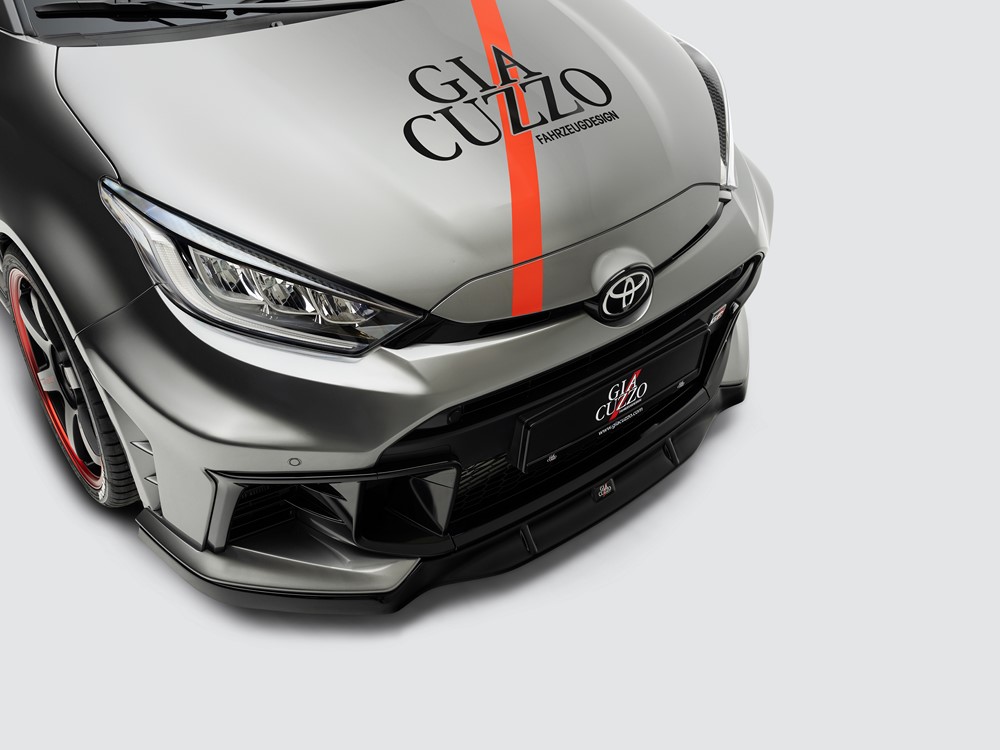 GIACUZZO Frontspoiler-Lippe (in ABS Schwarz Glanz)