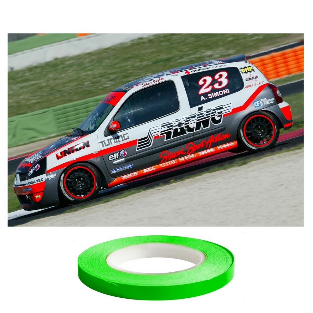 SIMONI RACING fluoreszierender Klebestreifen SIMONI RACING fluoreszierender Klebestreifen