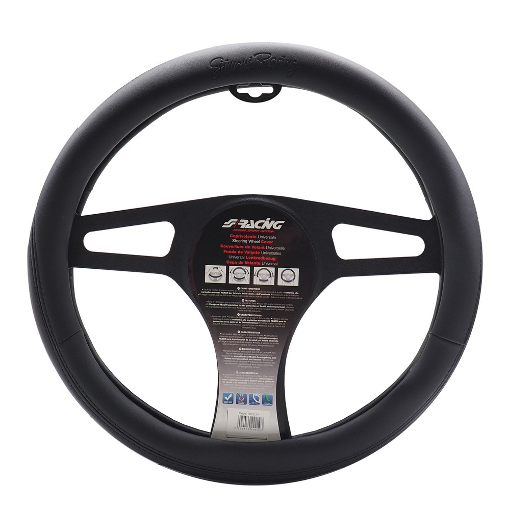 SIMONI RACING Lenkrad Überzug Easy Black SIMONI RACING Lenkrad Überzug Easy Black