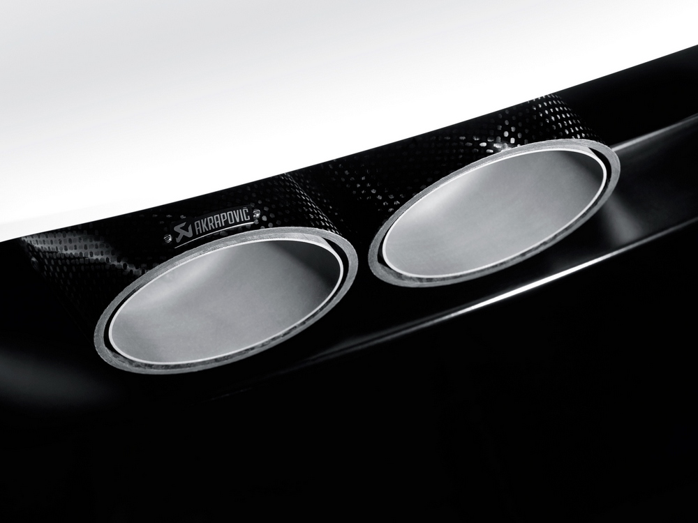 AKRAPOVIC Endrohre Carbon 4x 100mm AKRAPOVIC Endrohre Carbon 4x 100mm