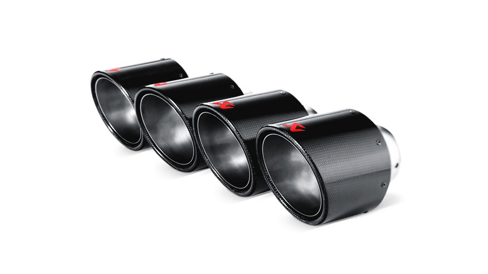 AKRAPOVIC Endrohr Set (Carbon, 115mm) AKRAPOVIC Endrohr Set (Carbon, 115mm)