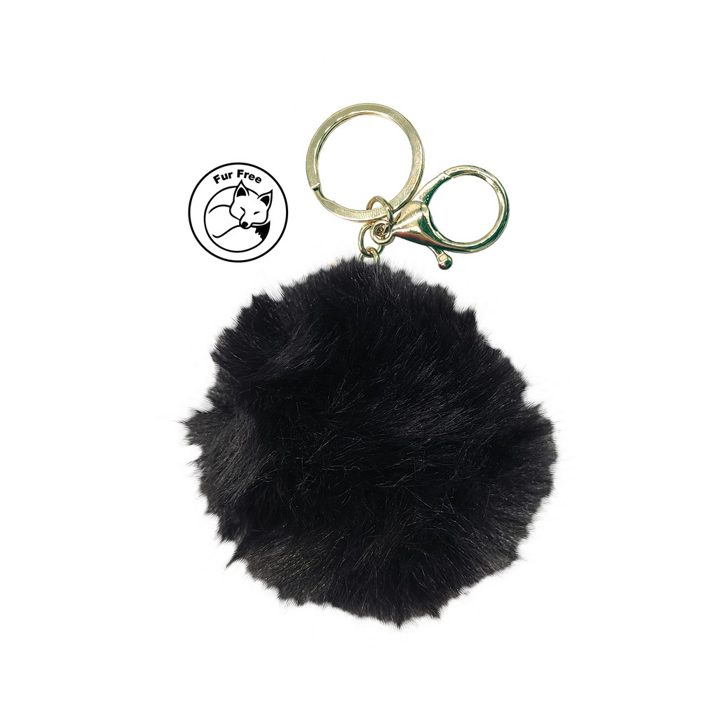SIMONI RACING Schlüsselanhänger Fluffy Black SIMONI RACING Schlüsselanhänger Fluffy Black