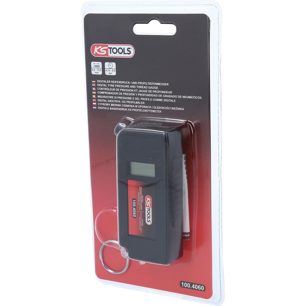 KS TOOLS Misuratore digitale della pressione degli pneumatici