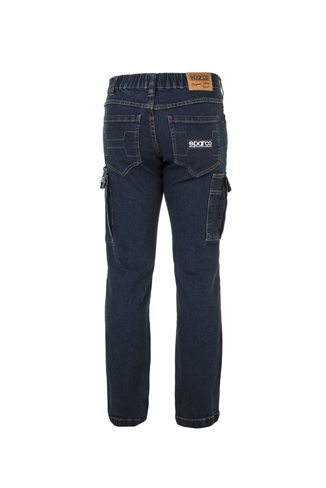 SPARCO Teamwork Denim Jeans mit Cargotasche