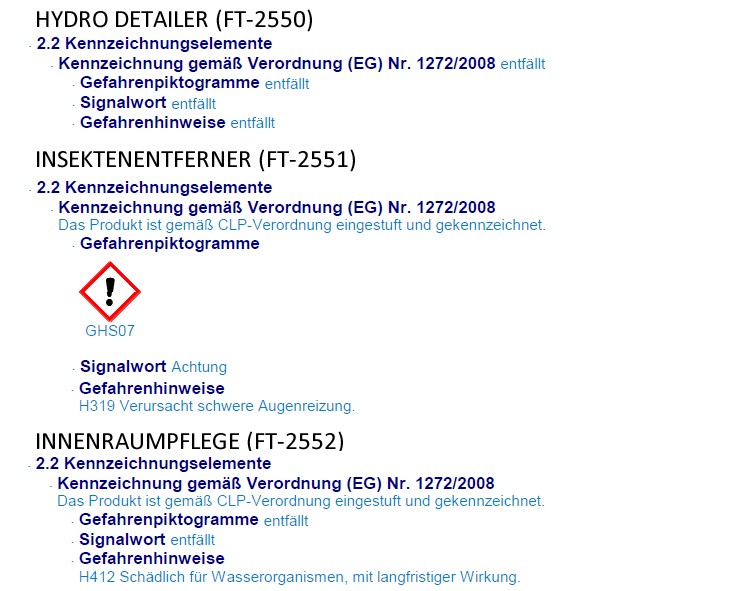 Set per la cura dell'auto FOLIATEC (7 pezzi) Set per la cura dell'auto FOLIATEC (7 pezzi)