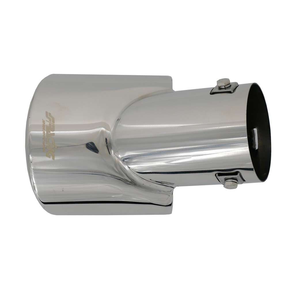 SIMONI RACING Endrohrblende 116x86mm oval chrom