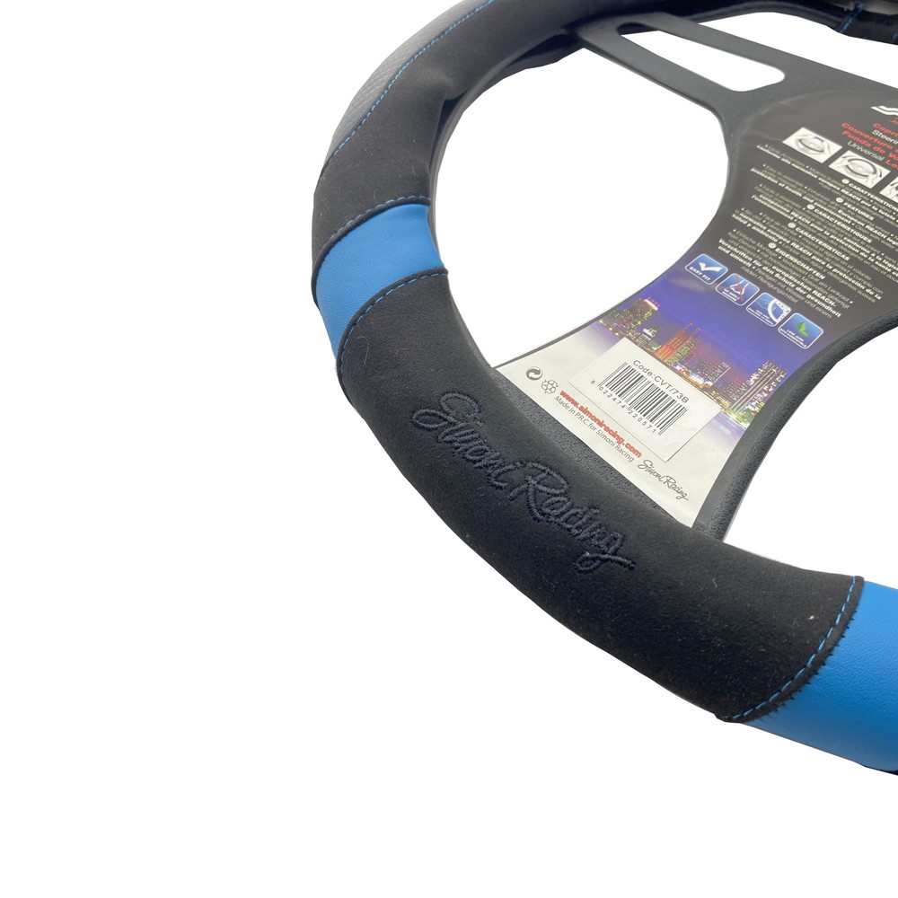 Housse de volant SIMONI RACING « Good Vibe Blue »