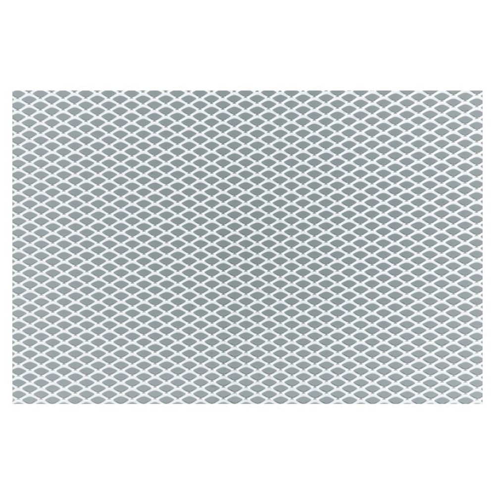 SIMONI RACING Streckgitter Alu-Silber 125x20cm SIMONI RACING Streckgitter Alu-Silber 125x20cm
