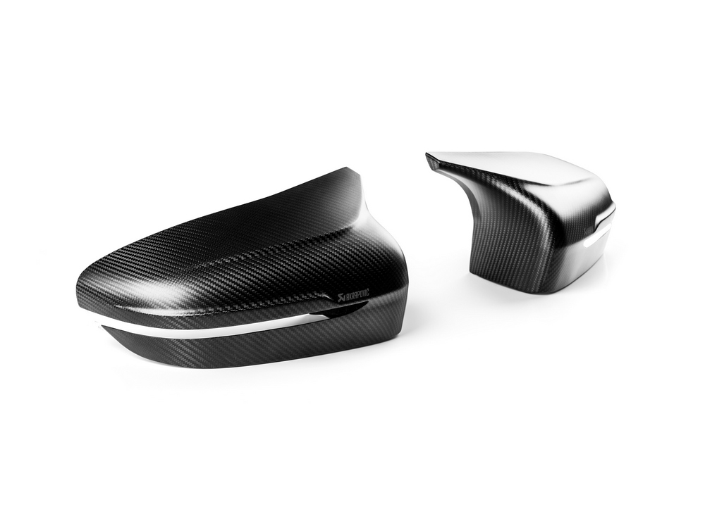AKRAPOVIČ Spiegelkappen-Set aus Carbon Matt AKRAPOVIČ Spiegelkappen-Set aus Carbon Matt