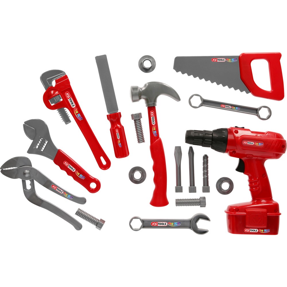 KS TOOLS Cassetta degli attrezzi per bambini