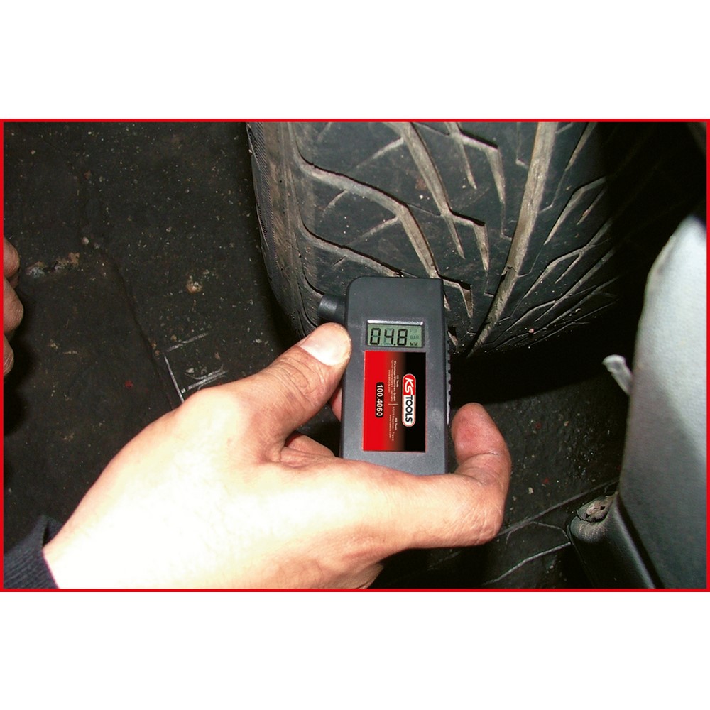 KS TOOLS Misuratore digitale della pressione degli pneumatici