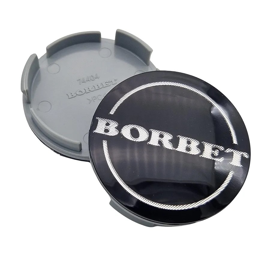 Borbet Nabendeckel mit Emblem CA/CB/CC/E/R/CF Soft Borbet Nabendeckel mit Emblem CA/CB/CC/E/R/CF Soft