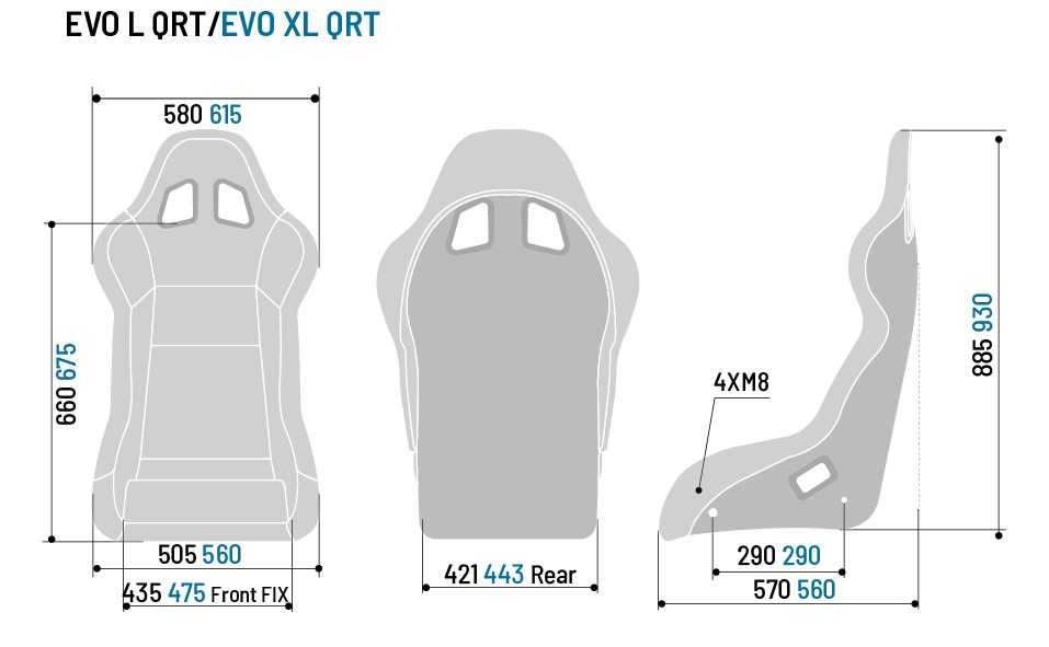 SPARCO Gaming Sitz Evo L QRT (nicht FIA) SPARCO Gaming Sitz Evo L QRT (nicht FIA)