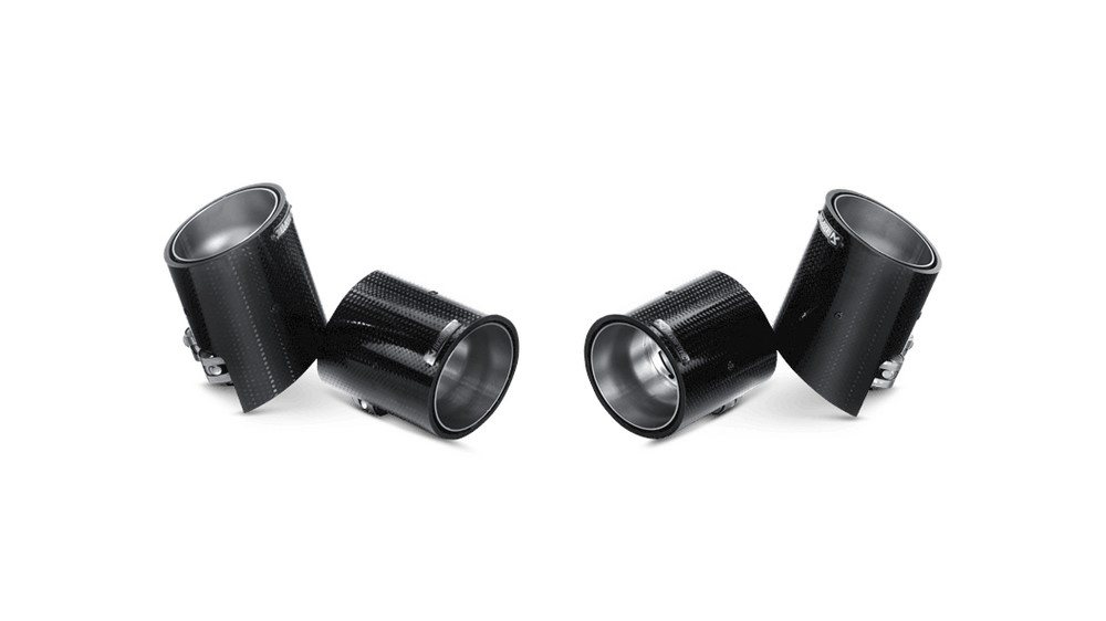 AKRAPOVIC Endrohr Set (Carbon)