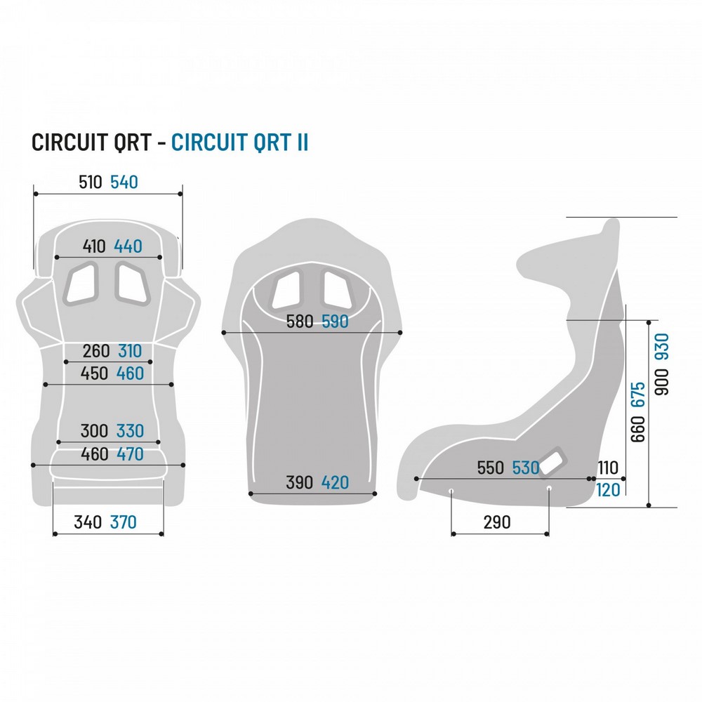 SPARCO Rennsitz Circuit QRT II (FIA 8855-1999)