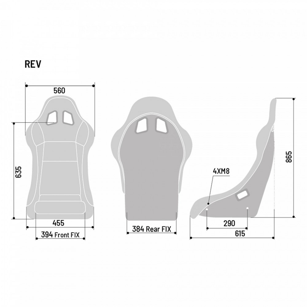 SPARCO Rennsitz REV QRT (FIA 8855-1999)