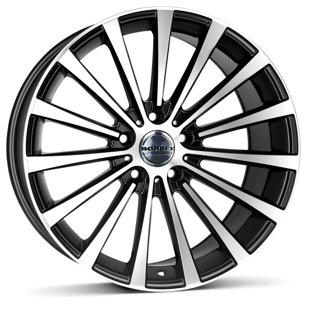 Borbet BLX-8519 black polished matt KBA 49548