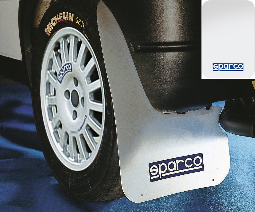 SPARCO Kotschutzlappen weiss (milchig) universal SPARCO Kotschutzlappen weiss (milchig) universal