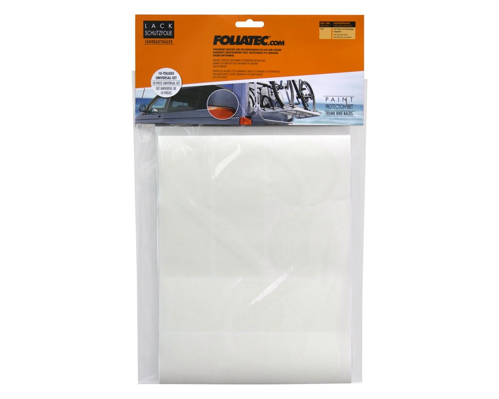 Set di protezione per vernice per portabiciclette FOLIATEC