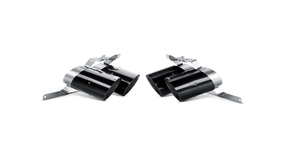AKRAPOVIC Endrohr-Set (Carbon)