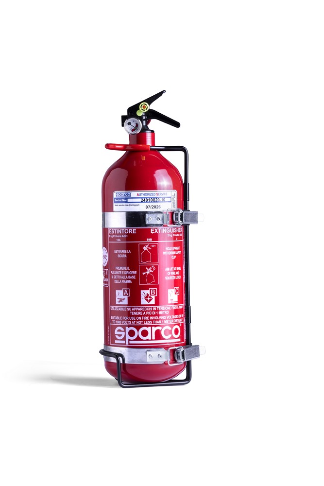 SPARCO Handfeuerlöscher 2.4L SPARCO Handfeuerlöscher 2.4L